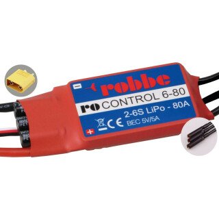 Ro-Control 6-80 (100A) BEC Brushless Regler 5A