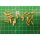Goldstecker 3,5mm mit Schrumpfschlauch 10 Paar