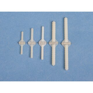 Stiftscharniere 2,5 x 10 x 43mm 10 Stück