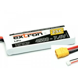 Extron X2 LiPo 2S 7,4V 4500mAh 25C