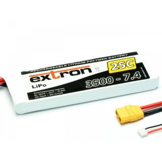 Extron X2 LiPo 2S 7,4V 3500mAh 25C