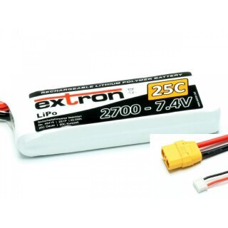 Extron X2 LiPo 2S 7,4V 2700mAh 25C