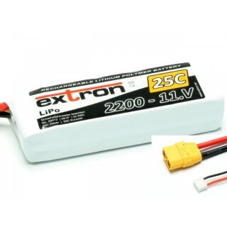 Extron X2 LiPo 3S 11,1V 2200mAh 25C