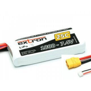 Extron X2 LiPo 2S 7,4V 1800mAh 25C