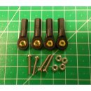 Kugelkopf-Set M3 27mm 4 Stück