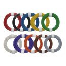 Kupferlitzen-Set (0,04 mm²) 10 x 10 m - 10 farbig