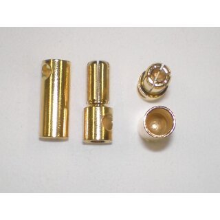 Goldstecker 5,5mm 2 Paar