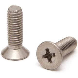 Senkschrauben  Edelstahl 10 Stück M4 x 20