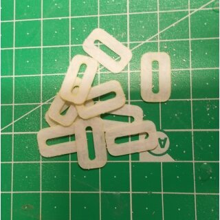 Vlies Scharnier 10 Stück 10x17mm Gewebe Patent Scharnier 2021