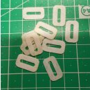 Vlies Scharnier 10 Stück 10x17mm Gewebe Patent...