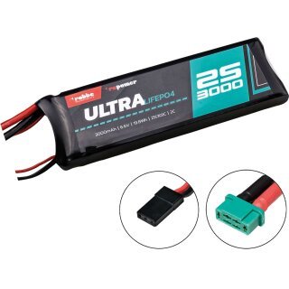 Robbe Modellsport Li-Fe RO-POWER ULTRA LIFEPO4 3000MAH 6,6V 25(30)C 2S LIFEPO4 Akku