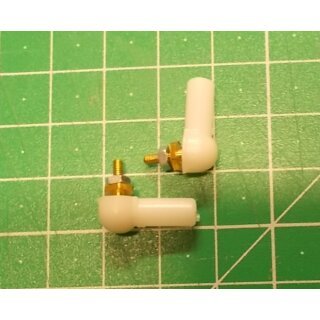 Kugelkopf M3 / 4,9mm L 17mm2 Stück Kugelschnapper
