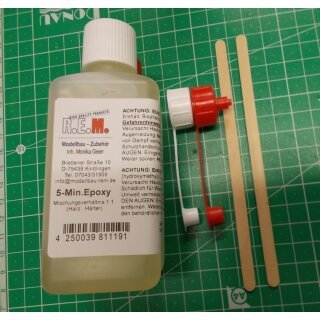 R.E.M. 5 Minuten Epoxidharz Kleber 200gr. Epoxy