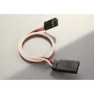 Verlängerungskabel Futaba - Uni Buchse 10cm 0,30mm²  Goldstecker