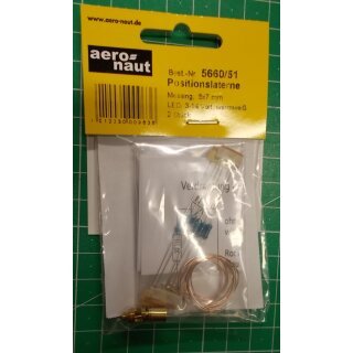 Positionslaterne  Ø5mm   LED 3-14V hell/weiß