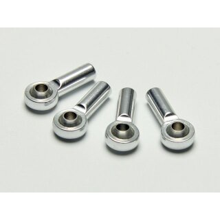 Kugelkopf M4 Metall 4 Stück