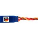 5 Stück Buchsenkabel / Servo-Gegenkabel verdrillt JR...