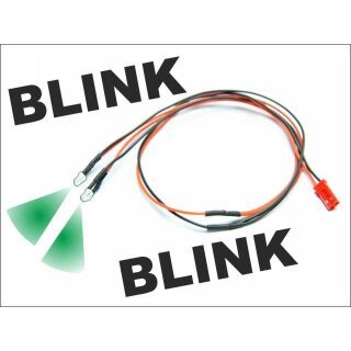 LED Kabel Grün blinkend