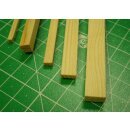 2 Stück Kiefernleiste 3 x 8 mm