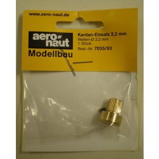 2,3mm Welleneinsatz für Kardangelenk